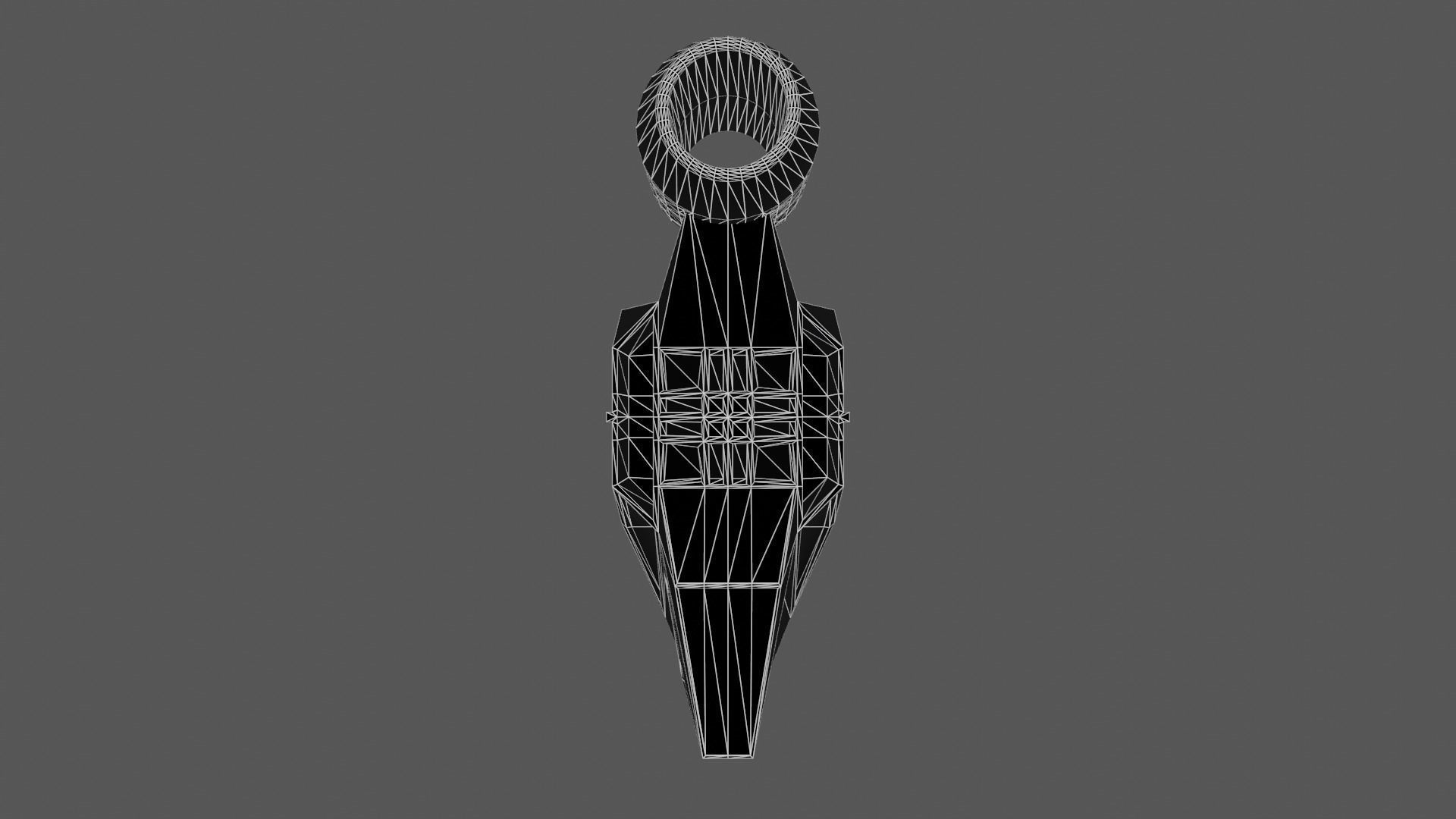 Creuss Fighter 3D model_8