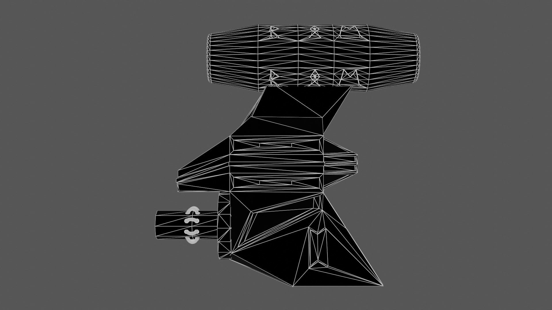 Creuss Fighter 3D model_10