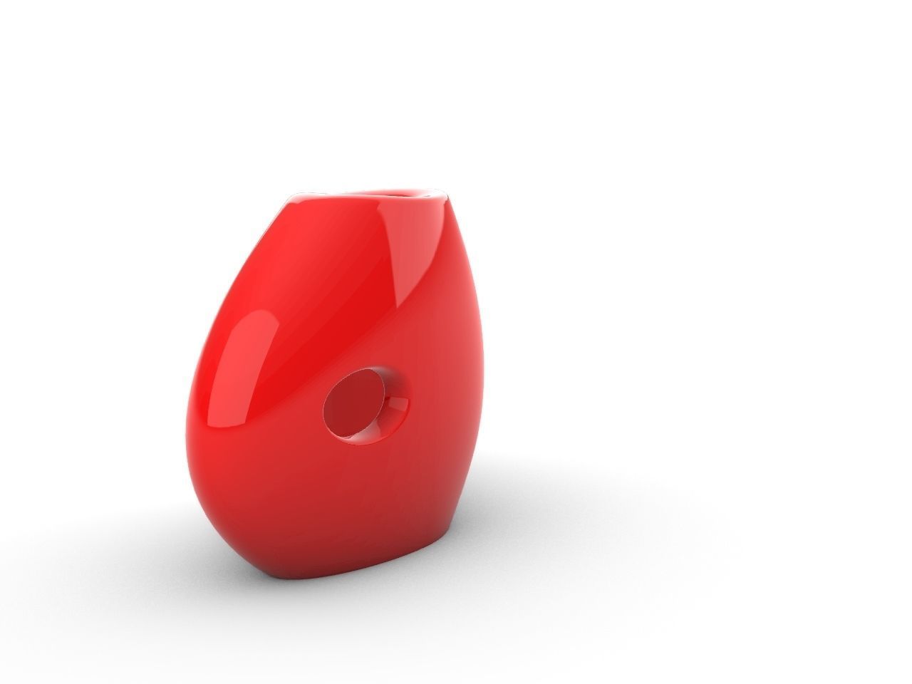 contemporary style flower vase stl files verified 3D print model_8