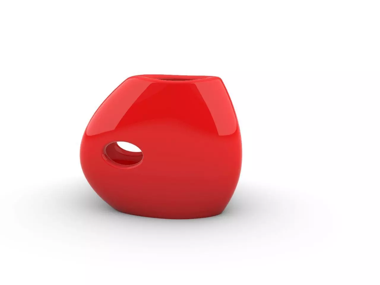 contemporary style flower vase stl files verified 3D print model_0