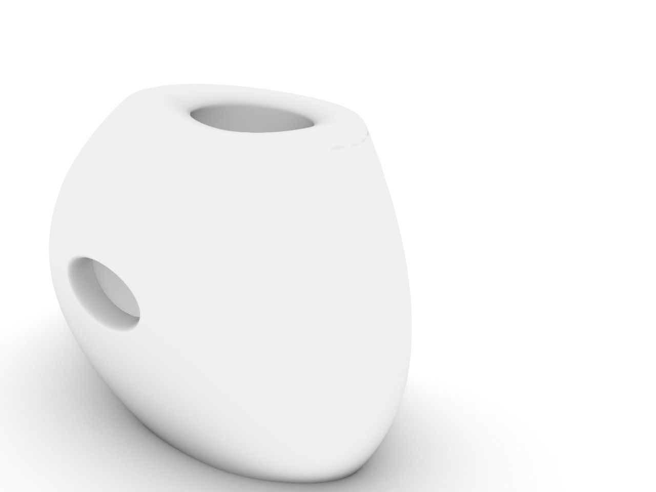 contemporary style flower vase stl files verified 3D print model_14