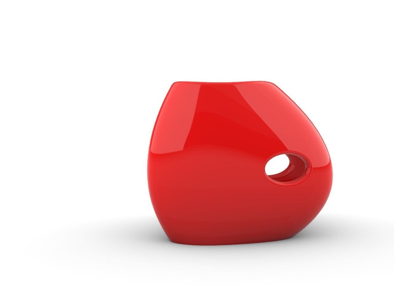 contemporary style flower vase stl files verified 3D print model_9