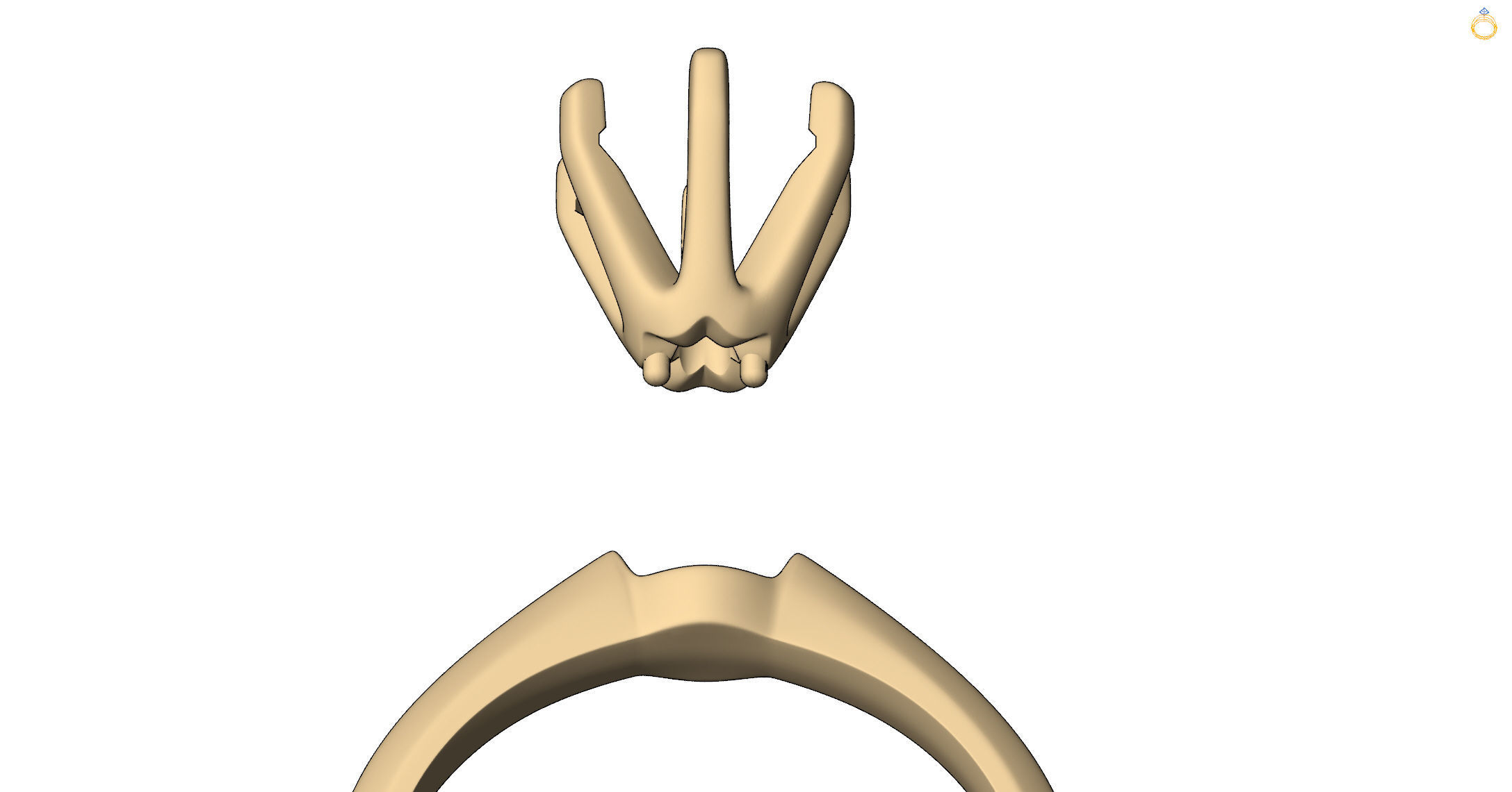 ring Tiff 3D print model_8