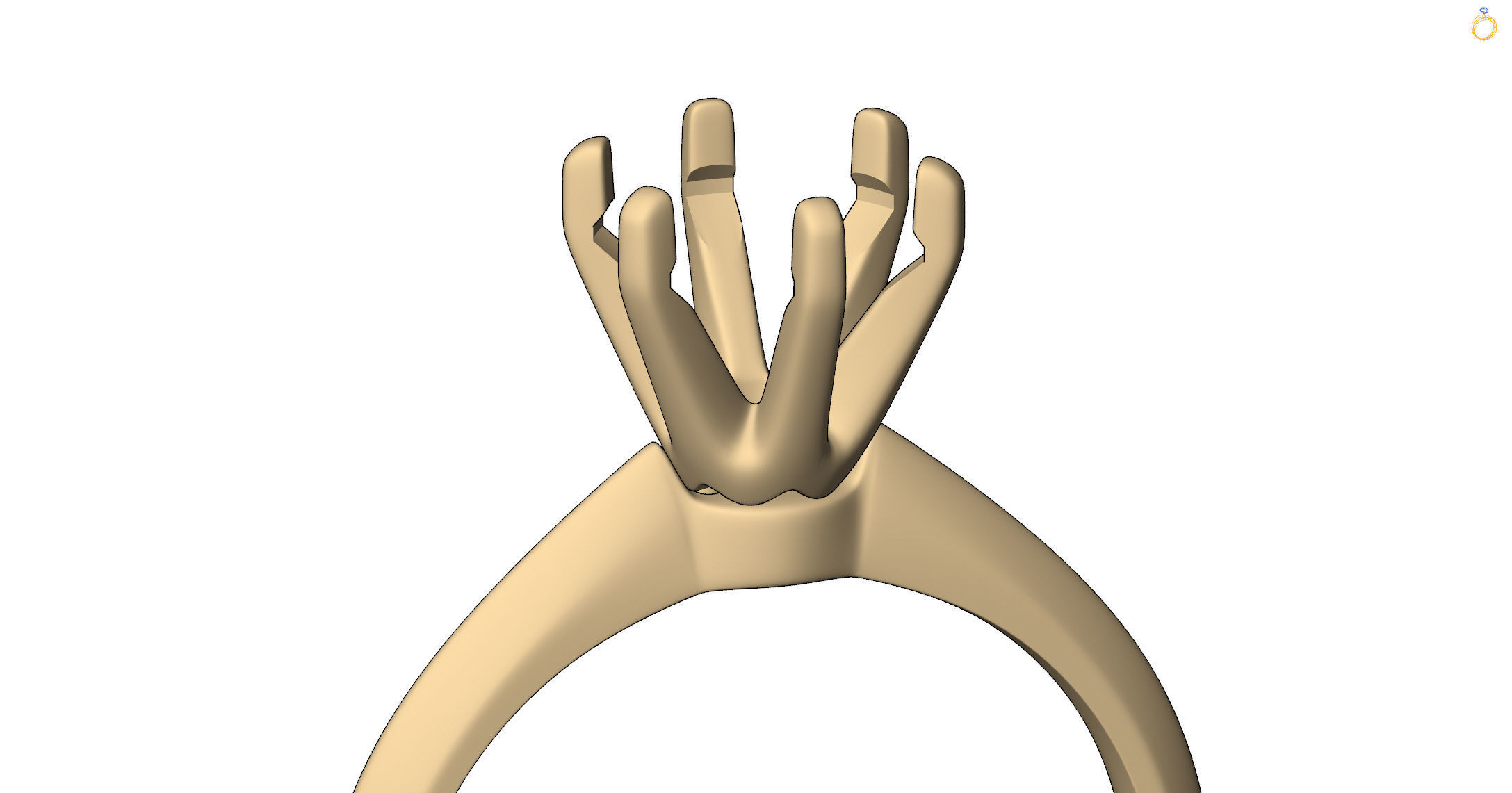 ring Tiff 3D print model_12