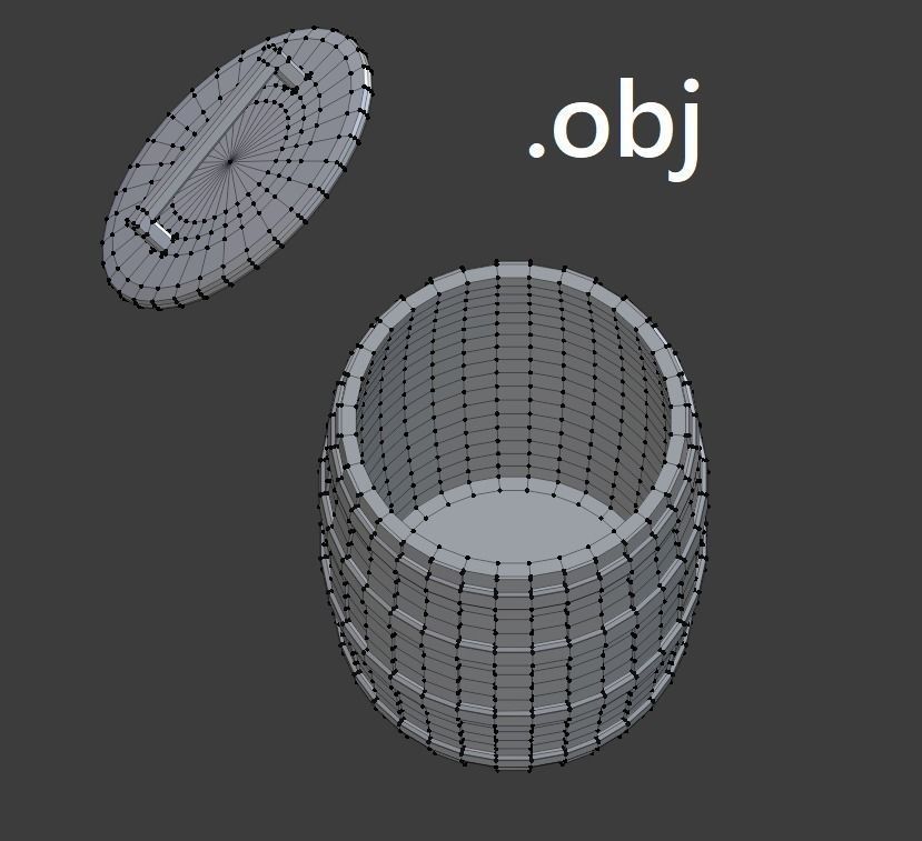 Wooden Barrel Free 3D print model_2