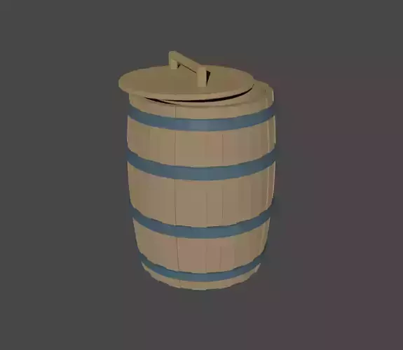 Wooden Barrel