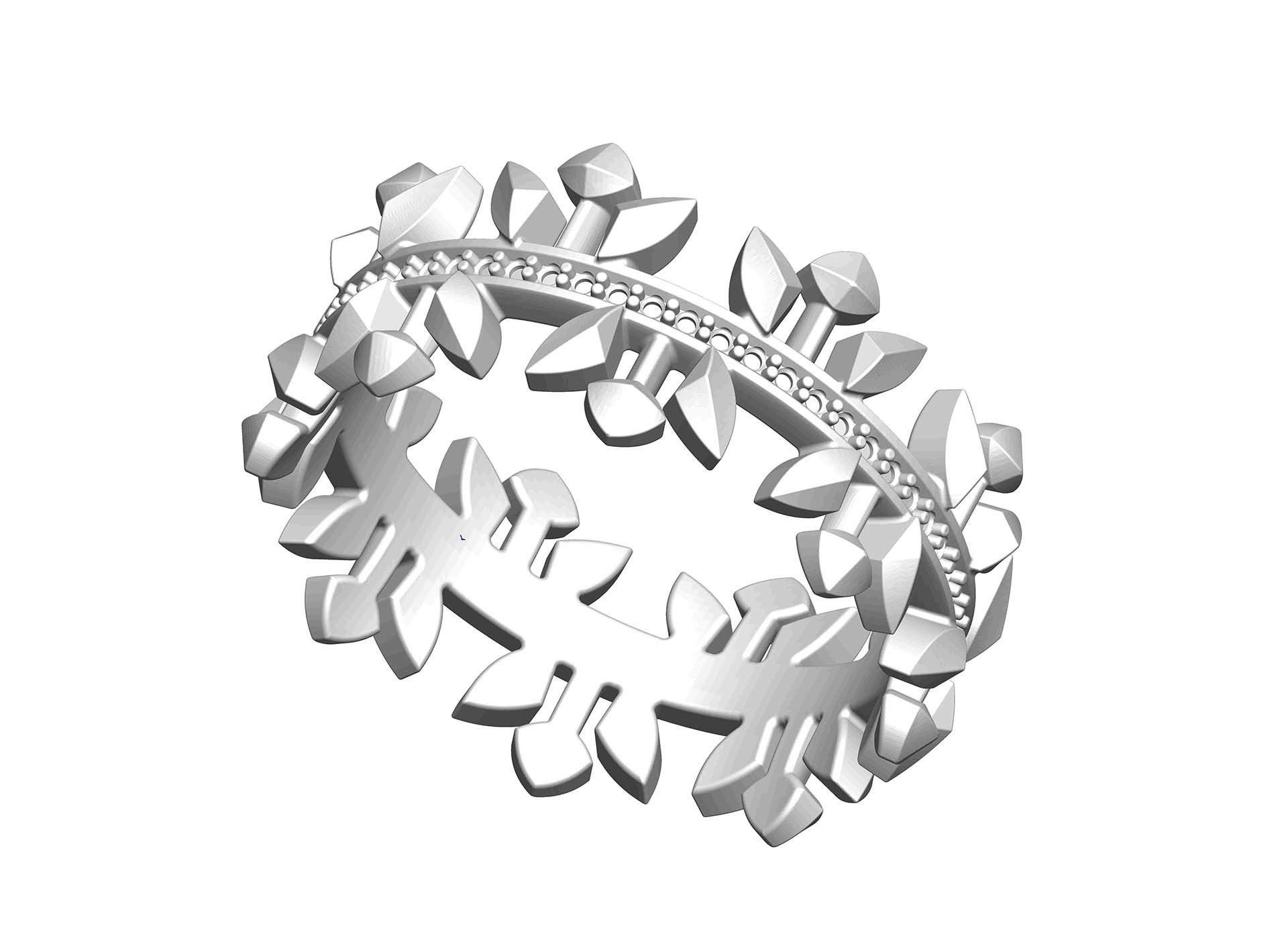 Ring 159-3 3D print model_7