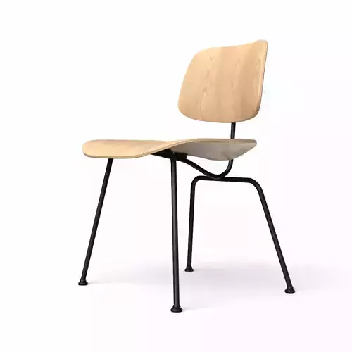 Dining Chair by DCM black painted