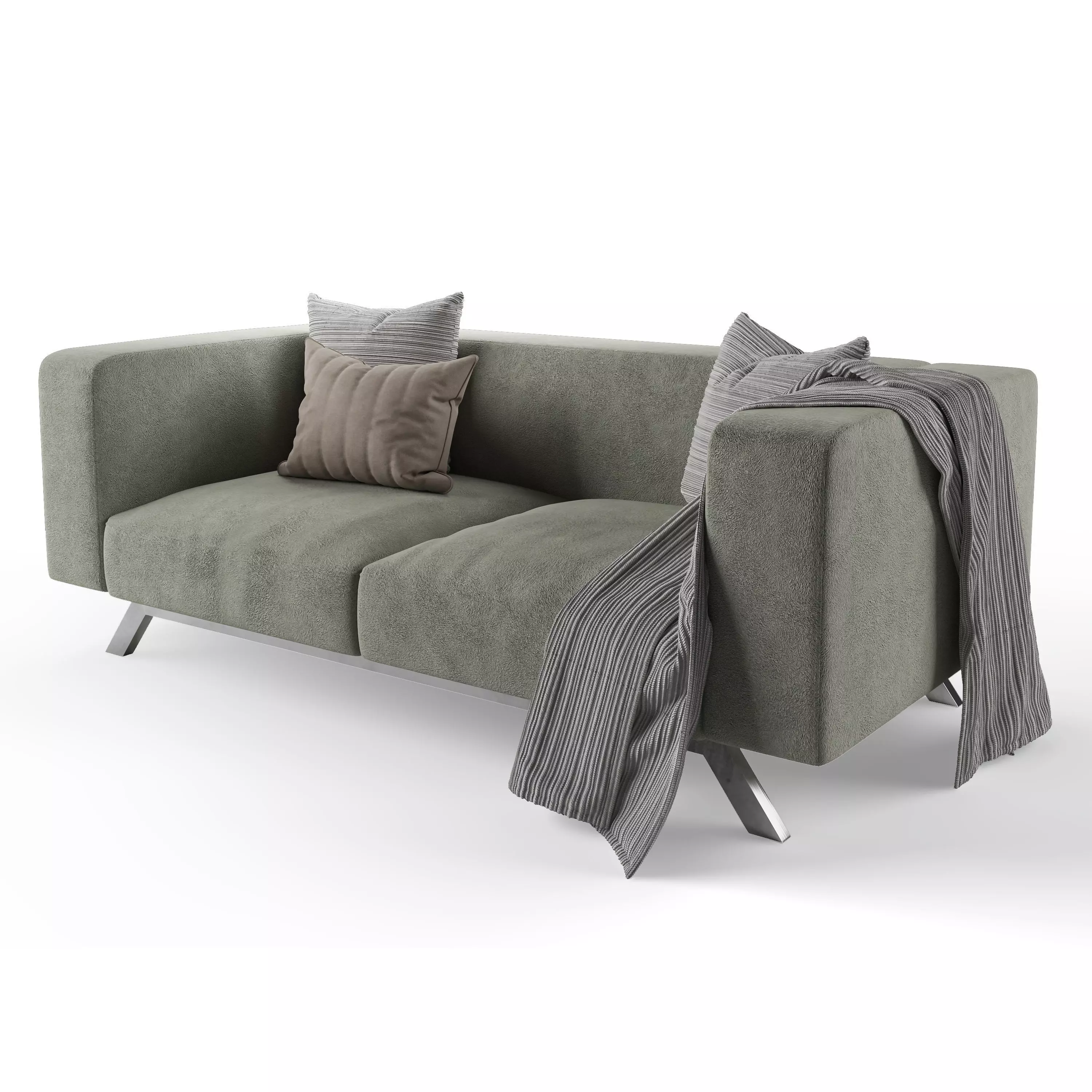 Modern Sofa 3Seaters Free 3D model