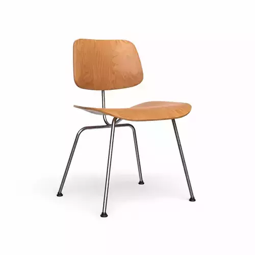 Dining Chair by DCM chrome finish