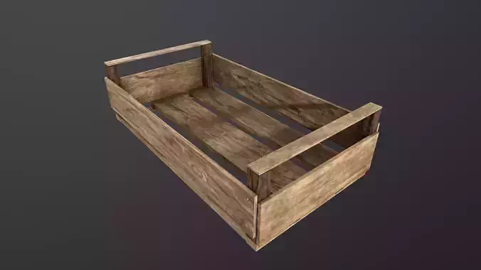 Wooden Crate Game Ready ideal for street market