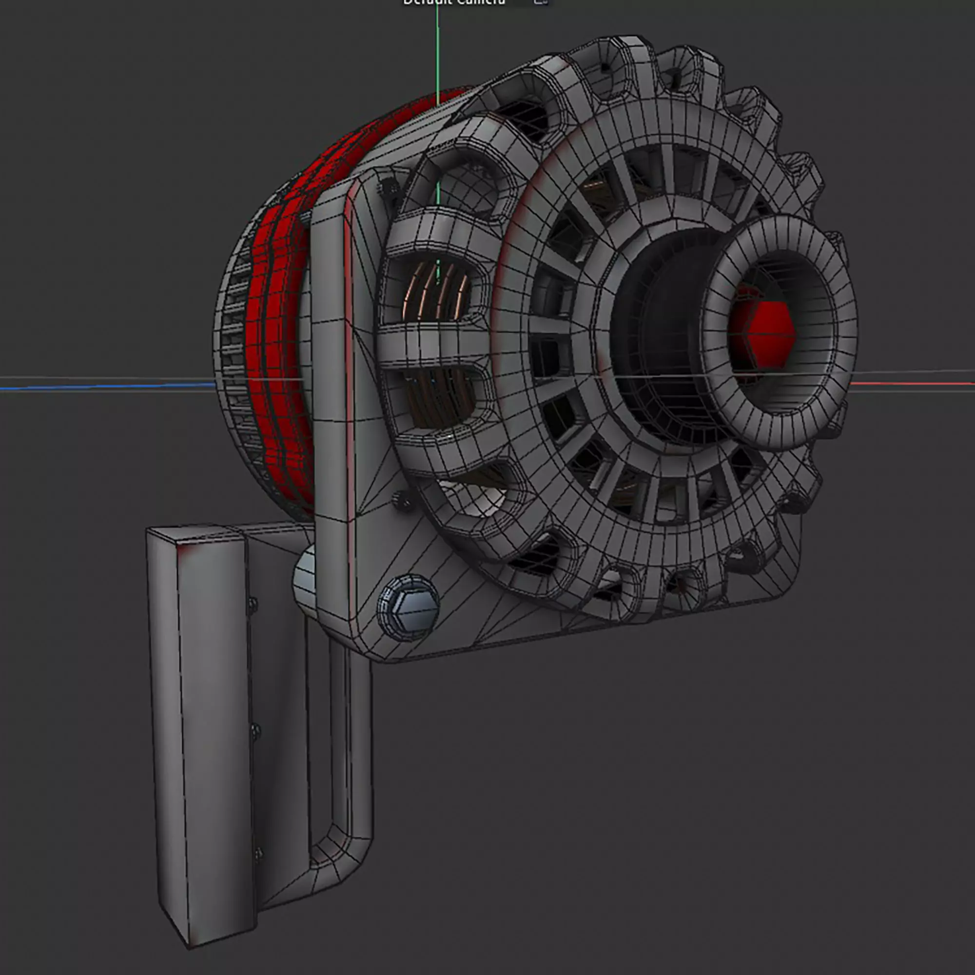 small engine 3D model_11
