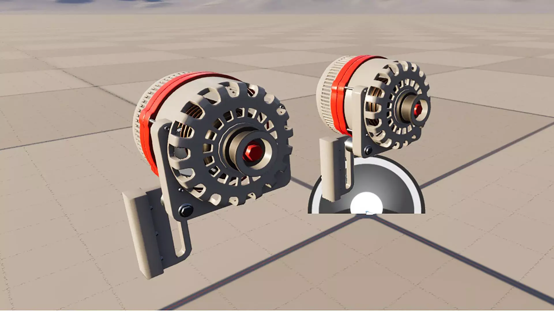 small engine 3D model_10