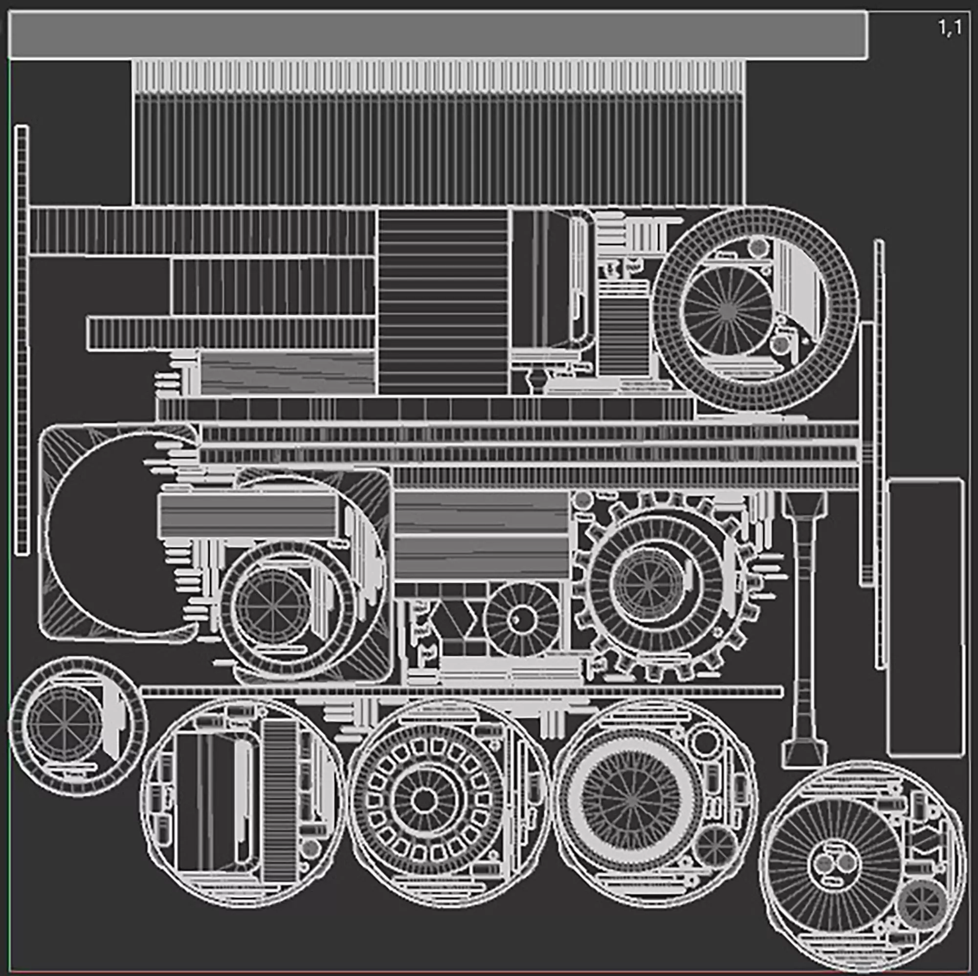 small engine 3D model_17