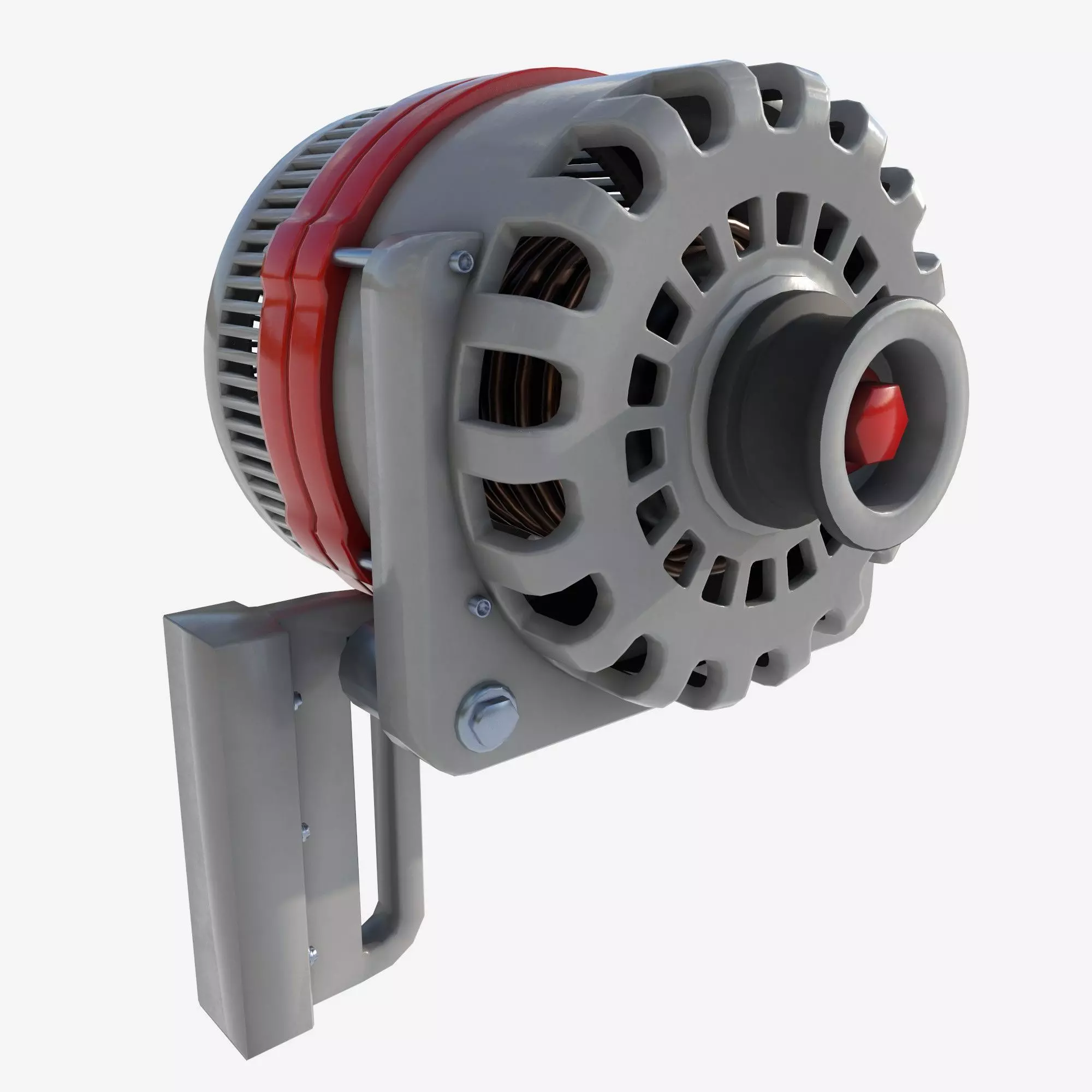 small engine 3D model_0