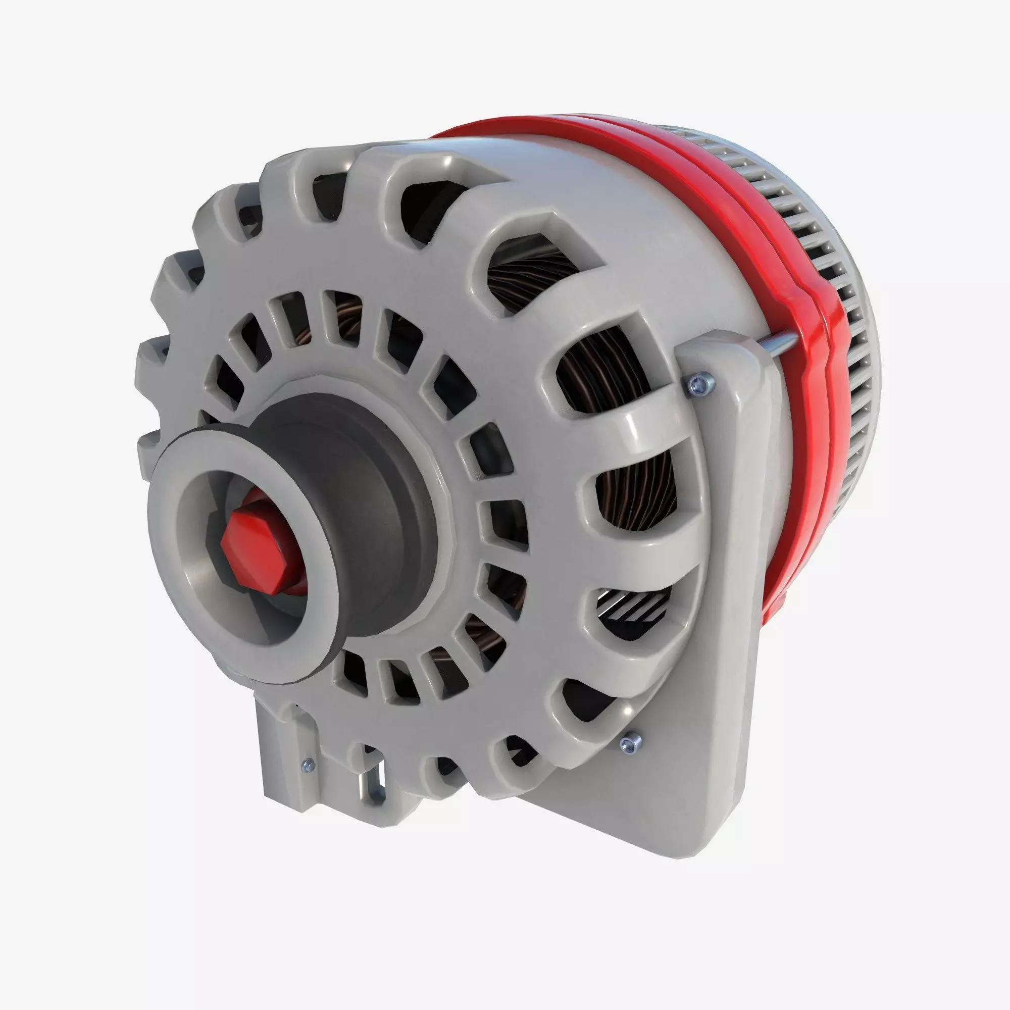 small engine 3D model_1