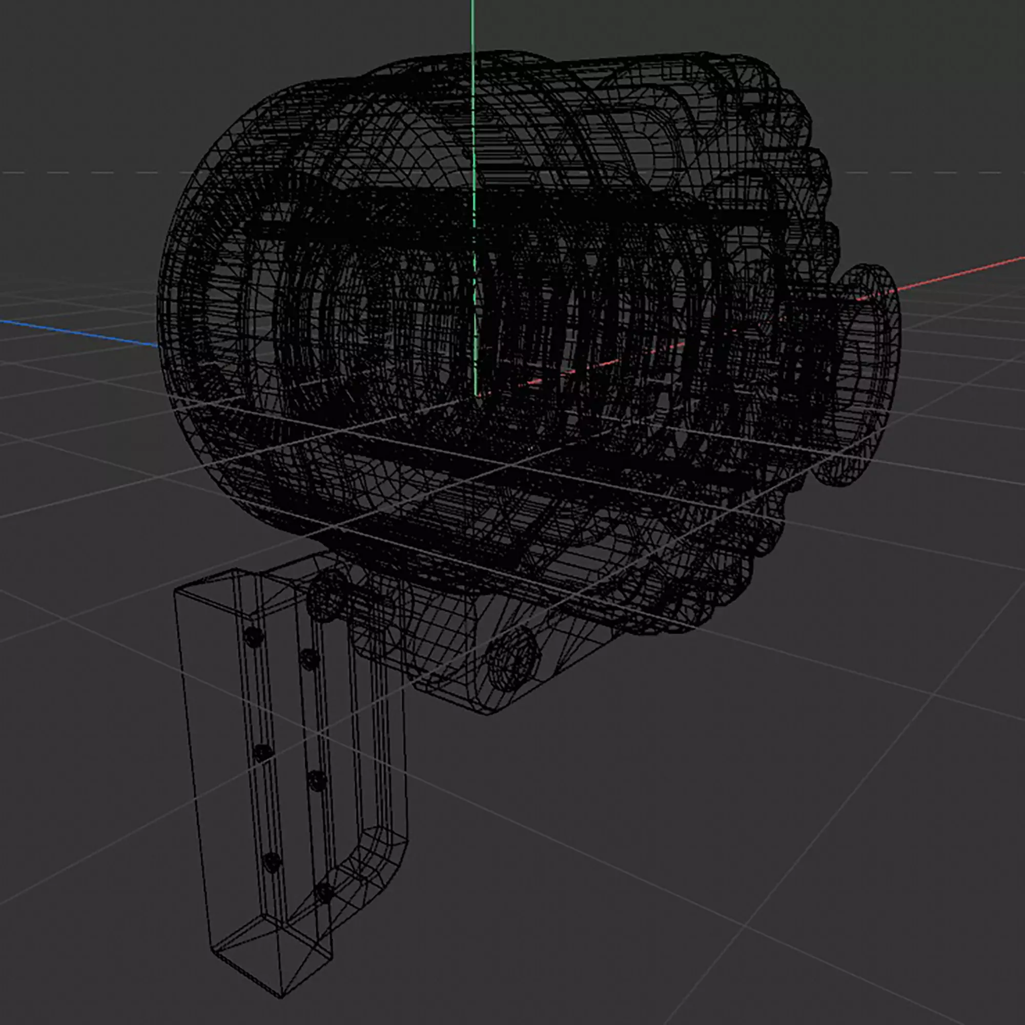 small engine 3D model_16