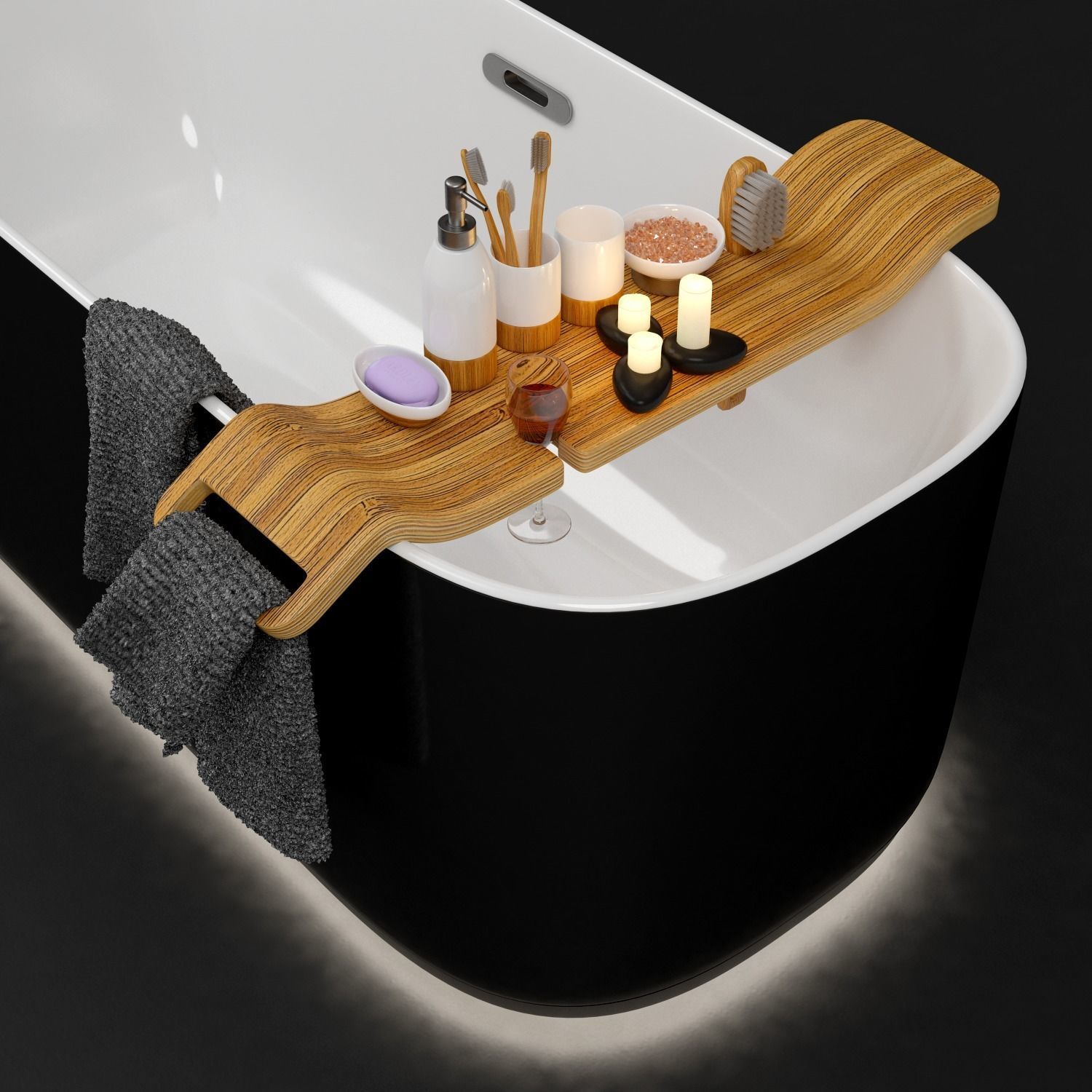  Bathtub Villeroy and Boch 3D model_1