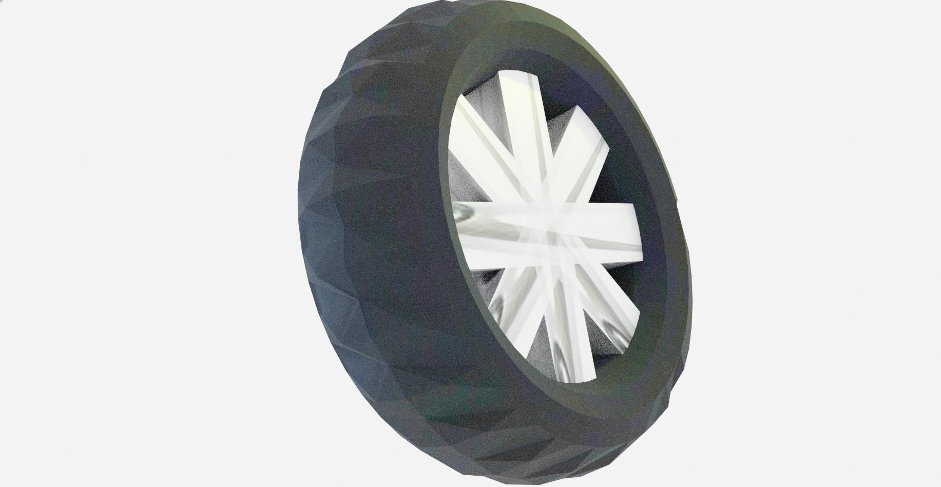 Wheel Free 3D model_1