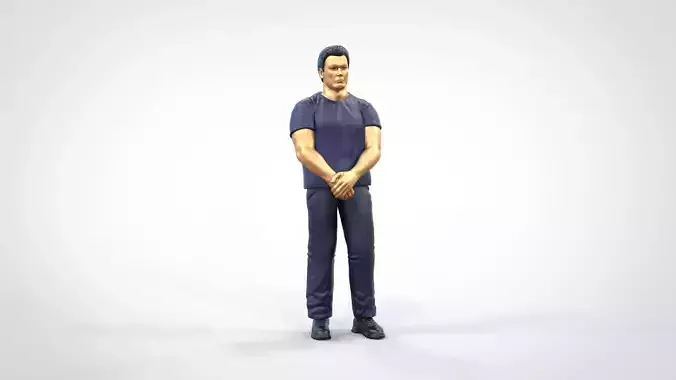 N5 F9 Jakob Toretto John Cena in fast and furious 3D print model