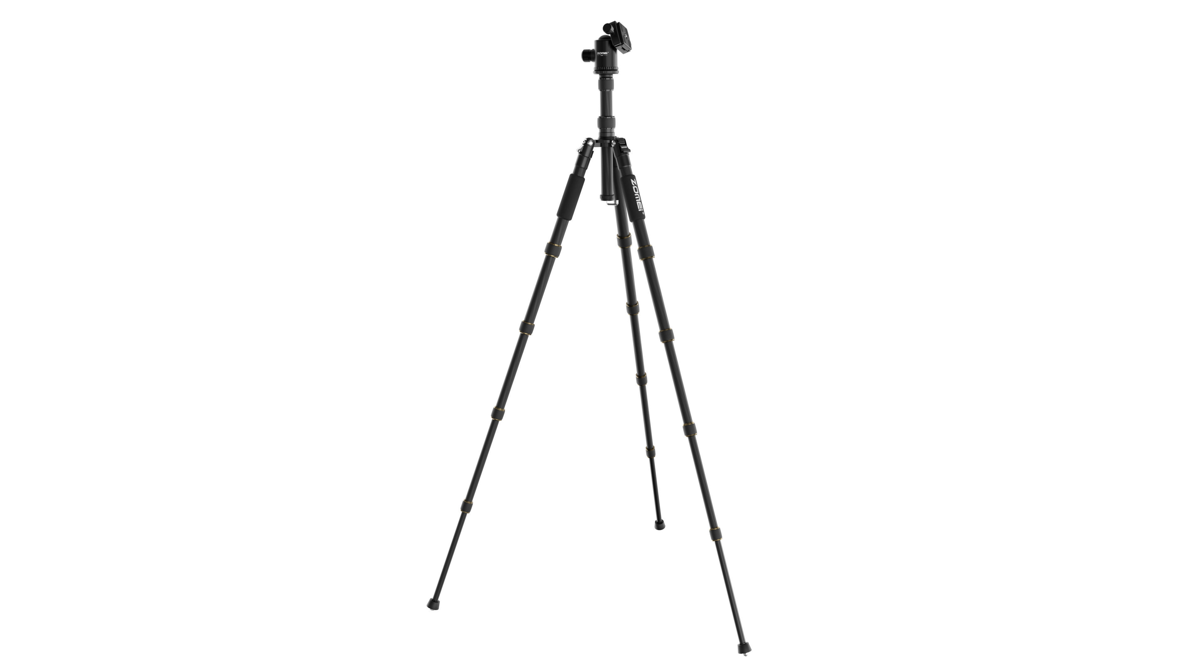 ZOMEi Ultra Travel Tripod with Twist Locks 3D model_4