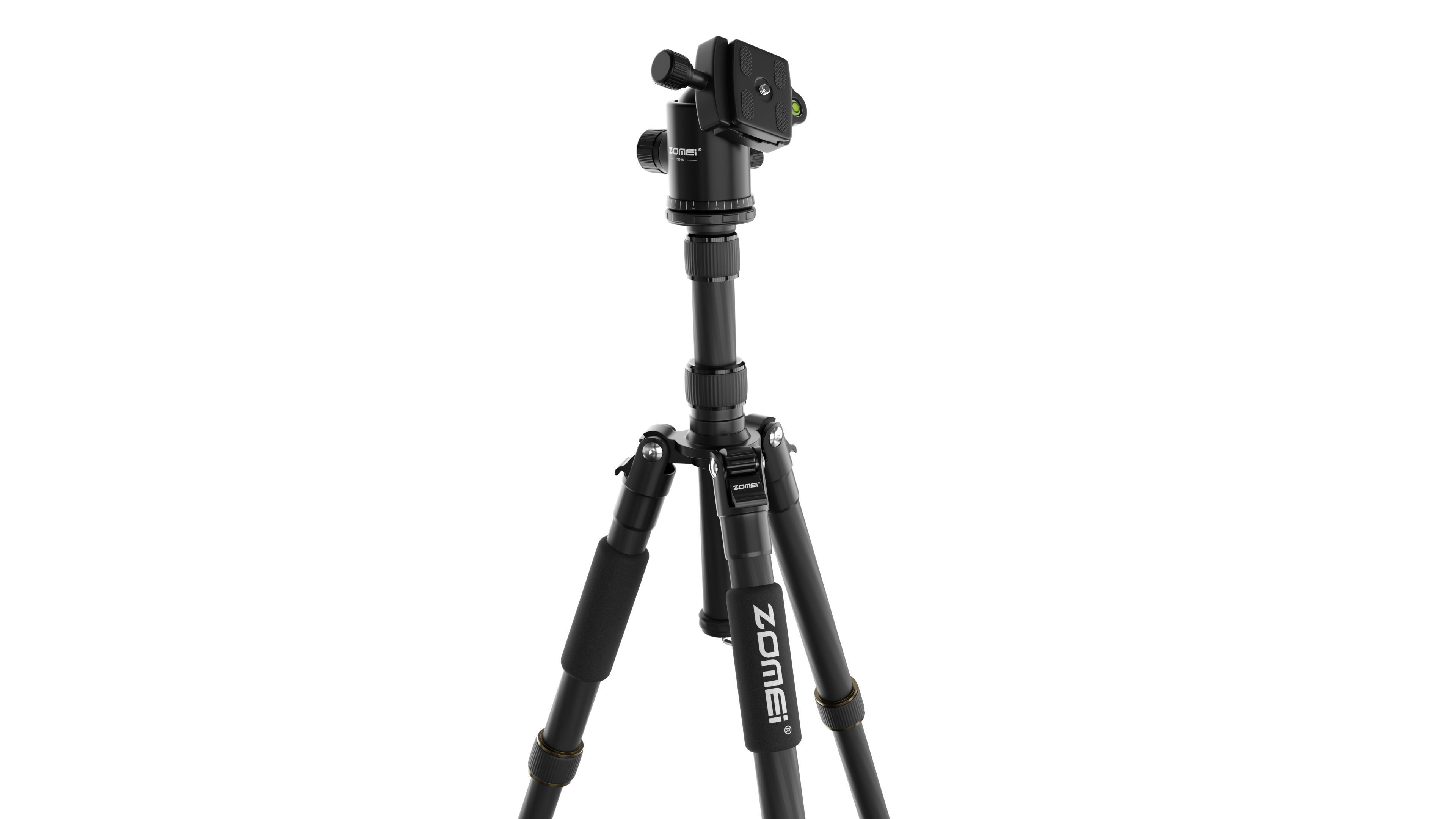ZOMEi Ultra Travel Tripod with Twist Locks 3D model_3
