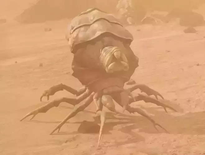 Bane Back Spider Free 3D model