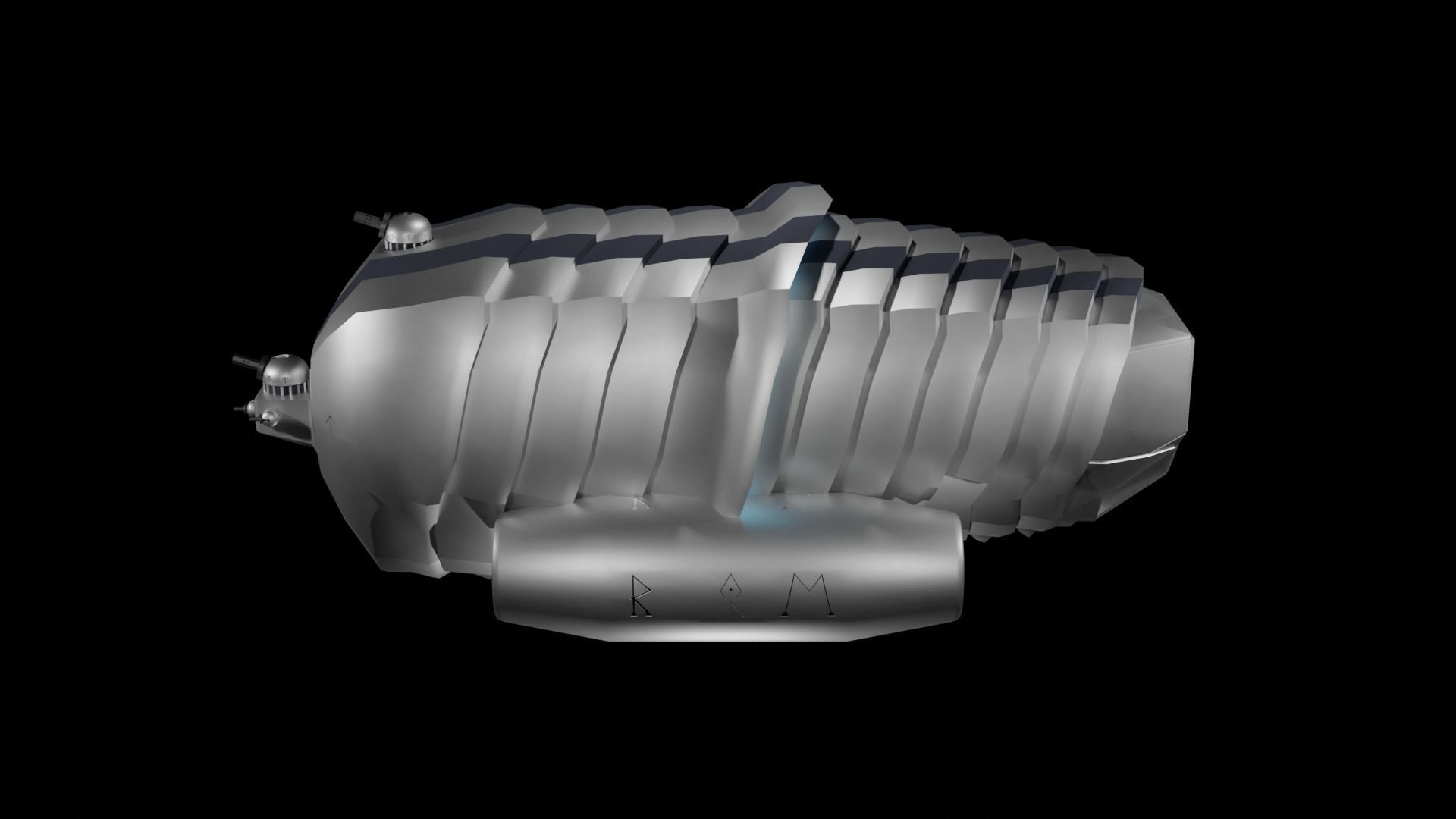 Creuss Dreadnaught 3D model_4