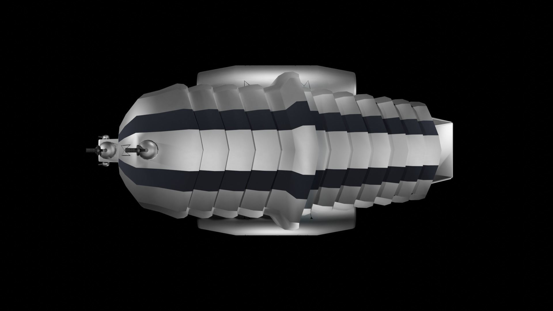 Creuss Dreadnaught 3D model_5