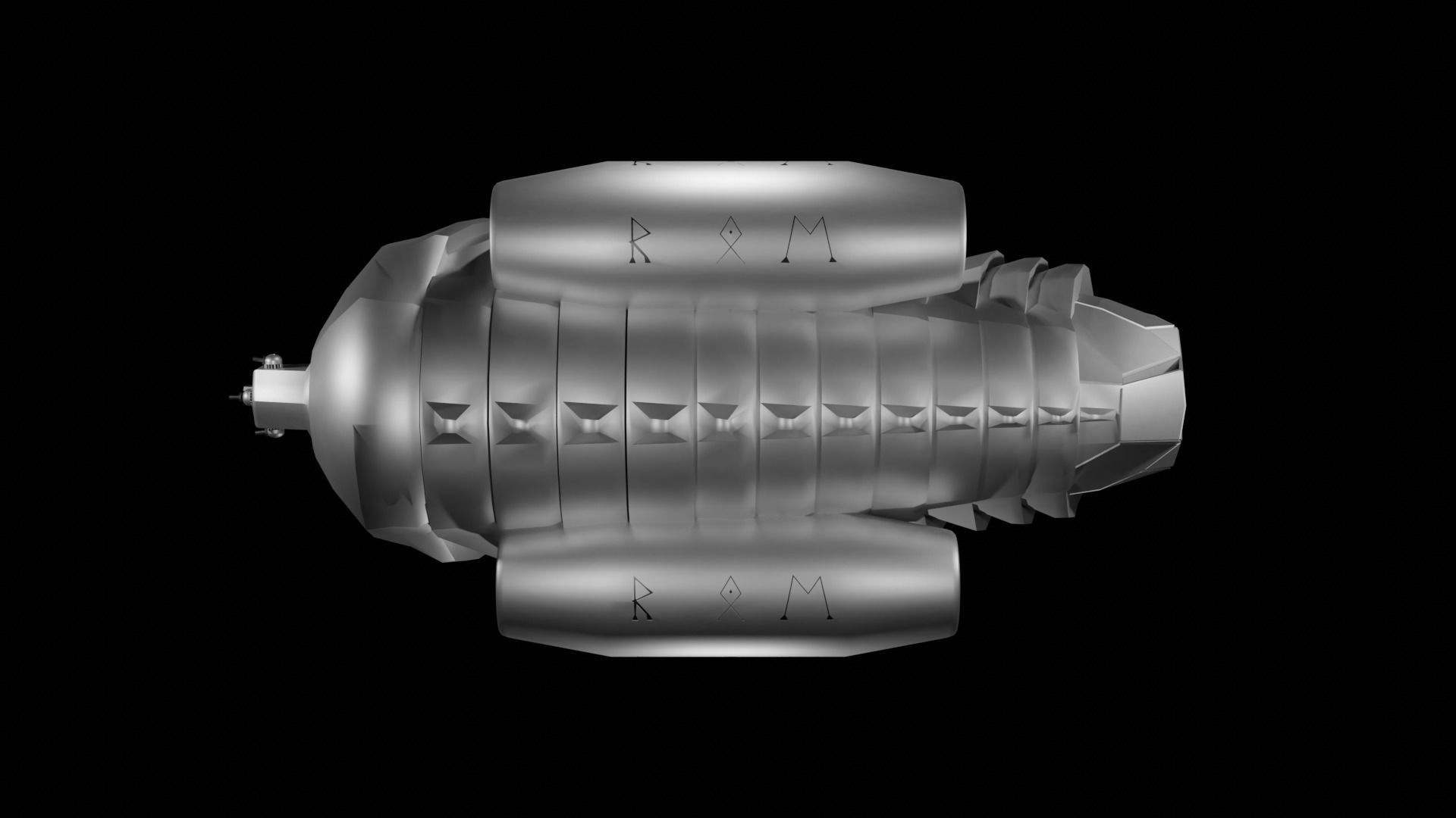 Creuss Dreadnaught 3D model_3