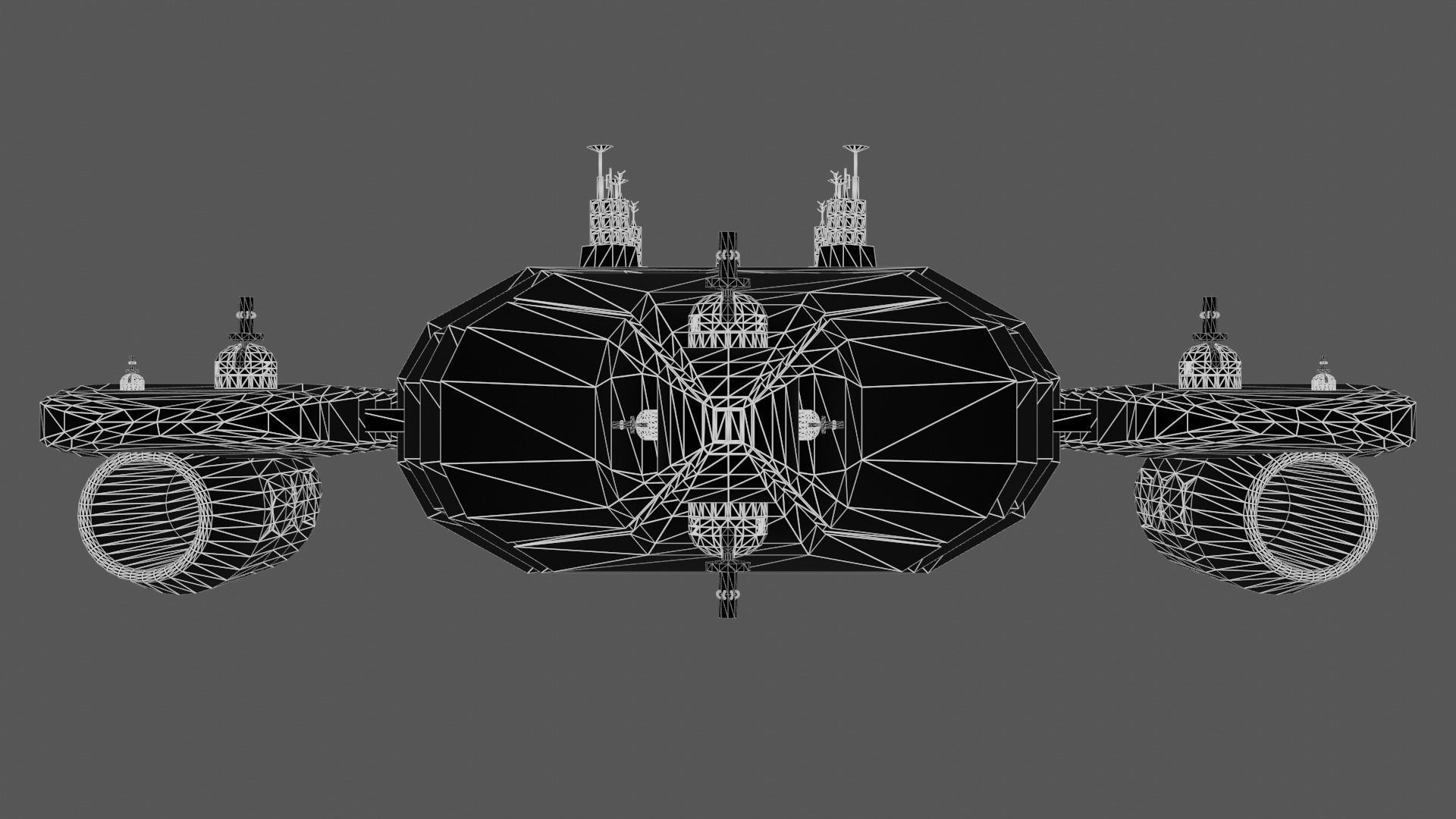 Creuss Flagship 3D model_11