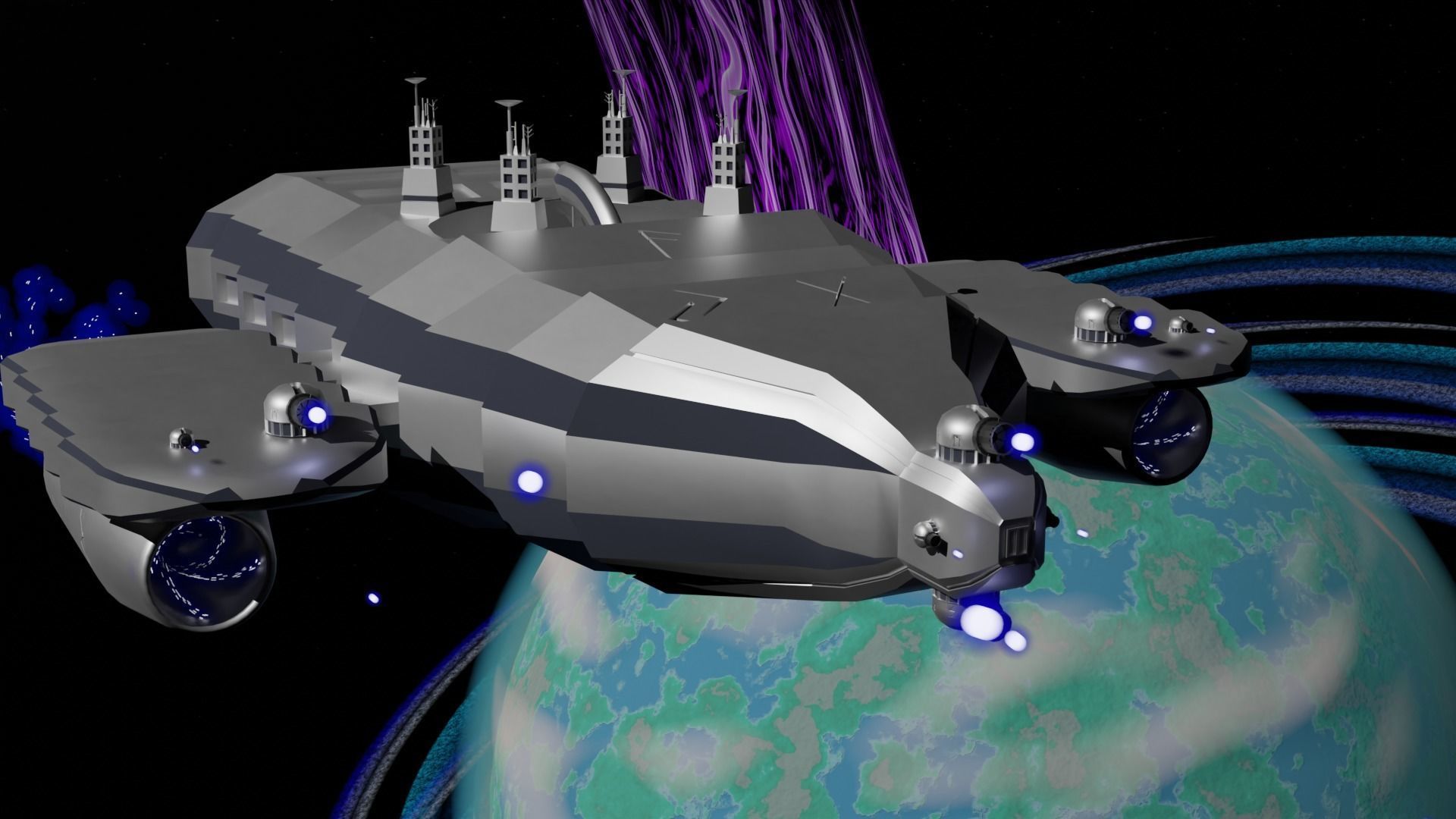 Creuss Flagship 3D model_9