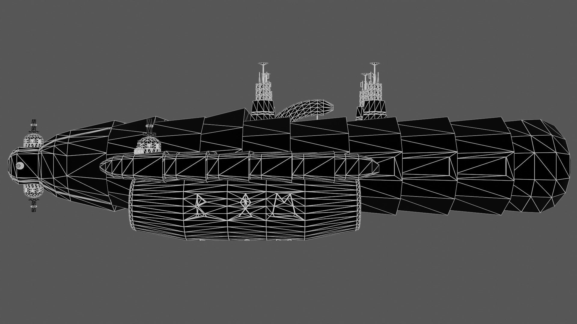 Creuss Flagship 3D model_12