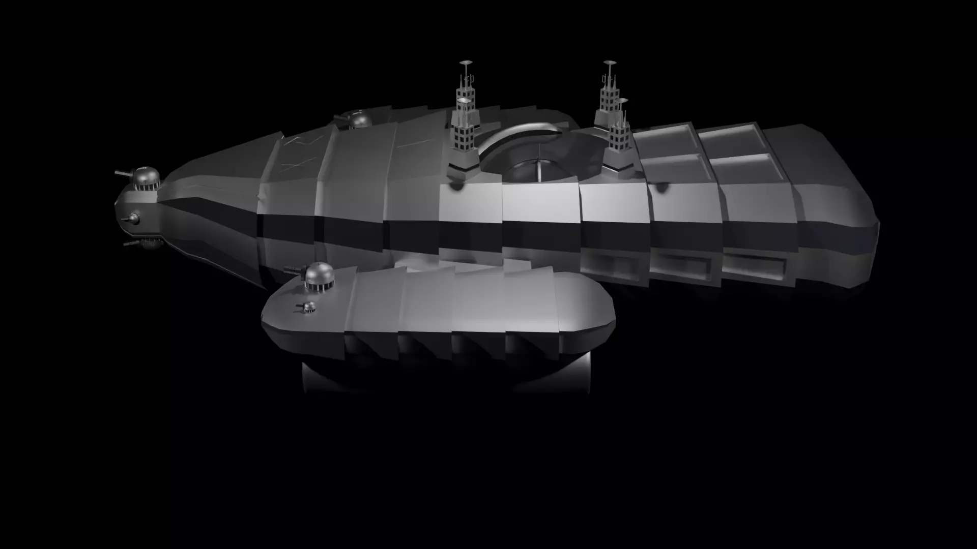 Creuss Flagship 3D model_0