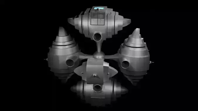 Creuss War Sun 3D model