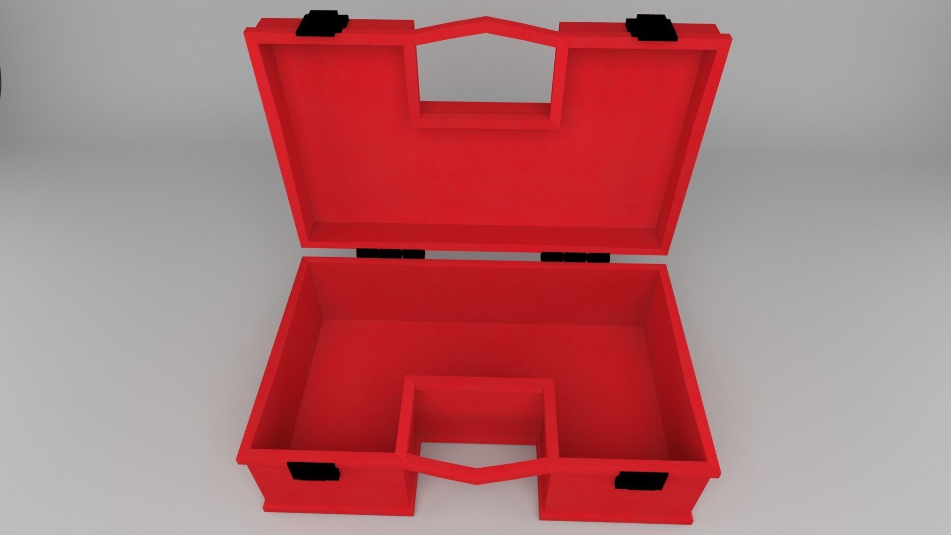  First Aid Box Low-poly 3D model_4