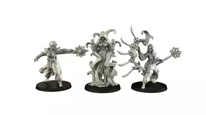 Desert Sorceress 3D print model