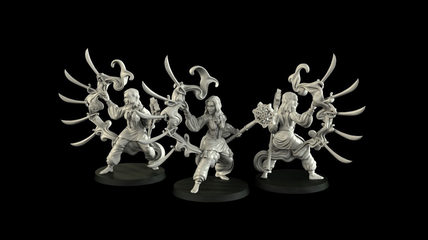 Desert Sorceress 3D print model_2