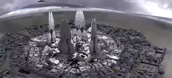 Sci Fi Enery reactor plant 