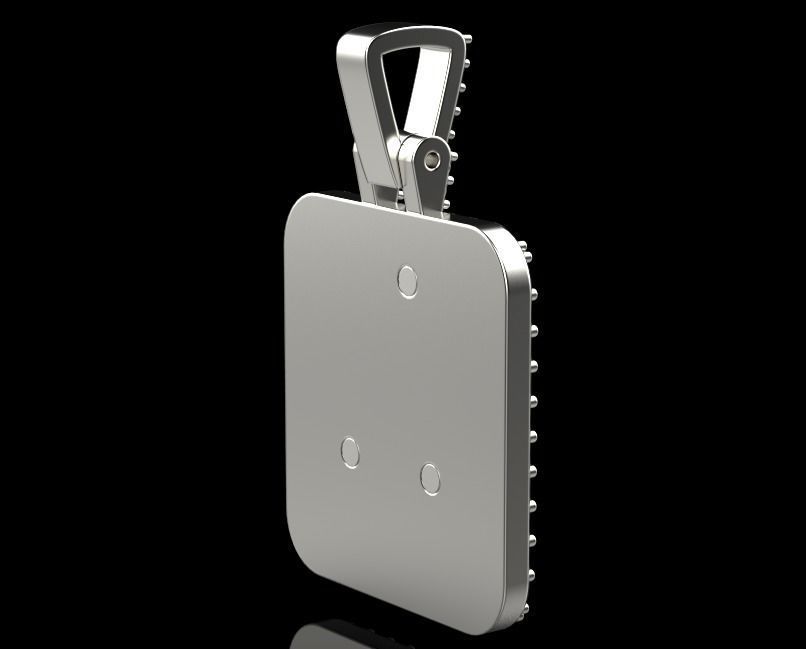 pendant jesus 3D print model_12