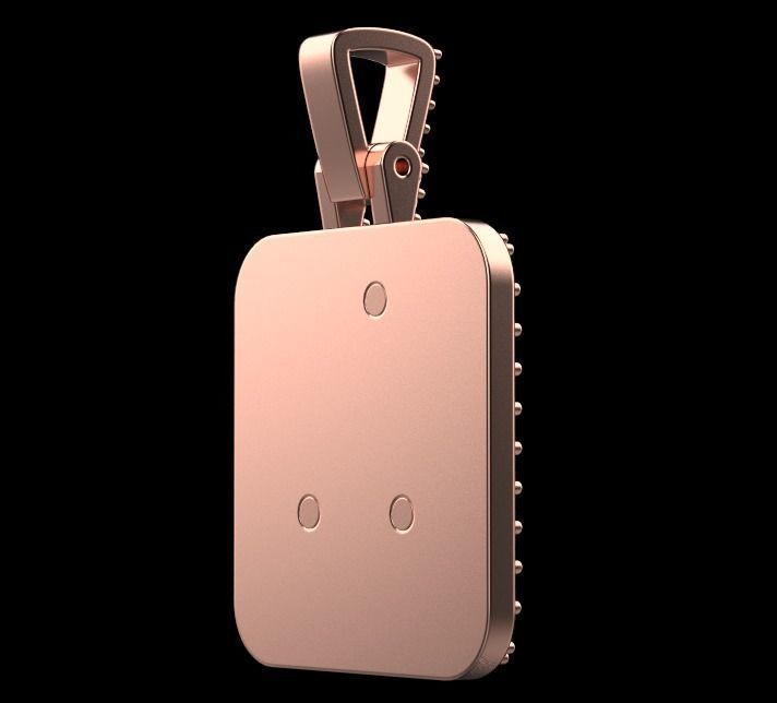 pendant jesus 3D print model_15