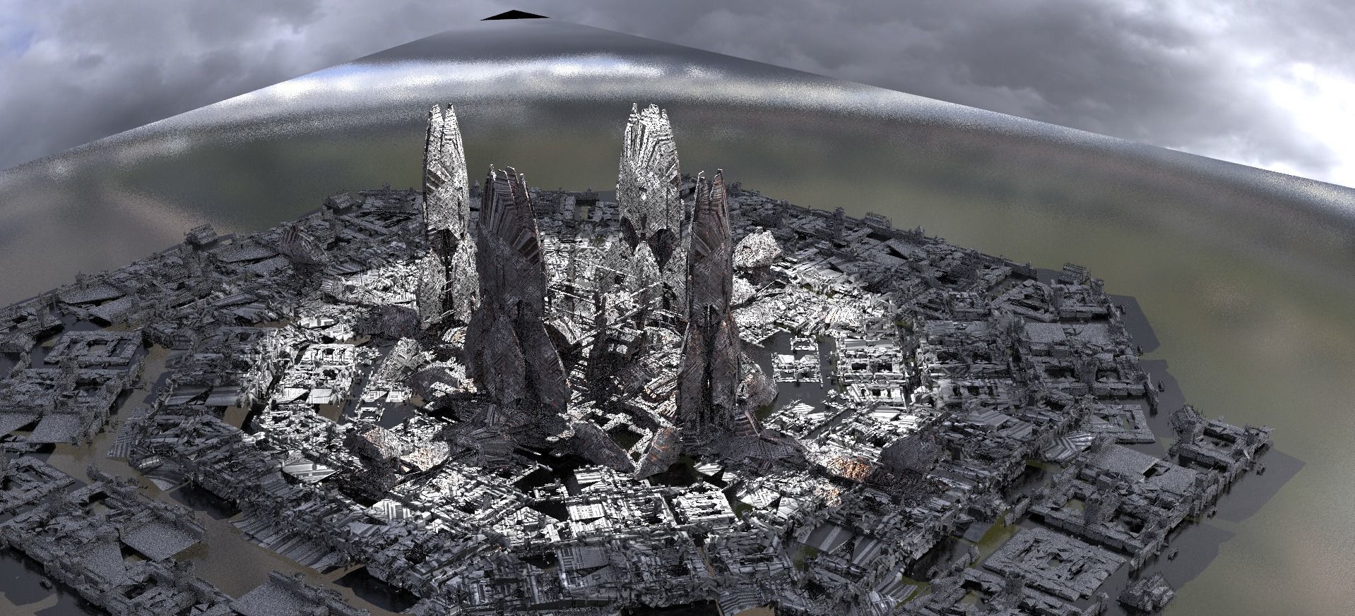 Sci Fi Energy reactor plant 2 3D model_1