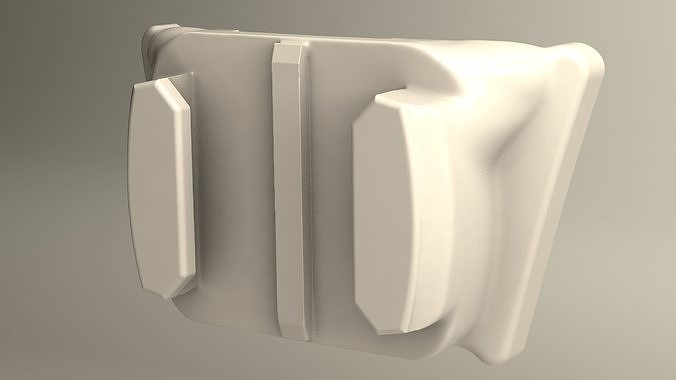 Gopro Mount HJC RPHA 70  3D print model 2