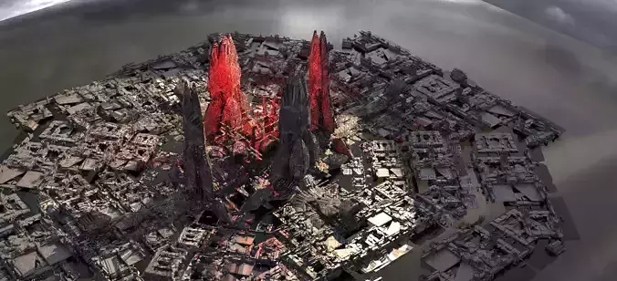 Sci fi Base Claws Kit bash