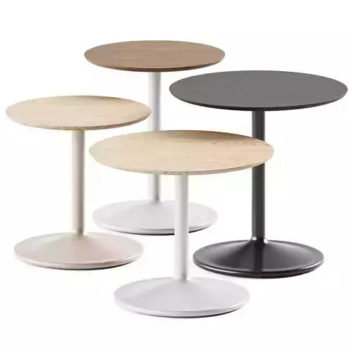 Wooden Soft Side Table Muuto