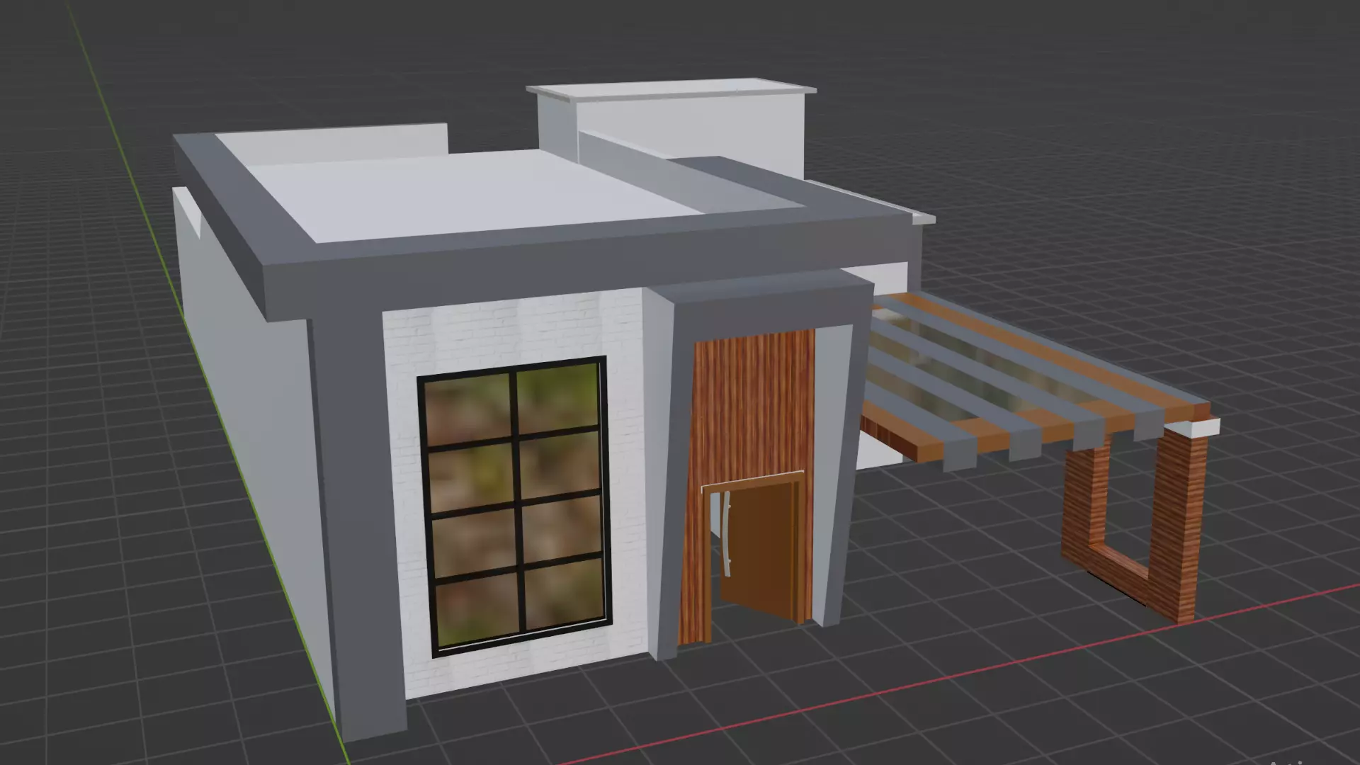Modern House Free 3D model