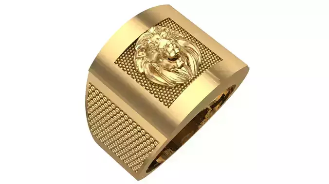 MENS RINGS WITH MOTIF - R02