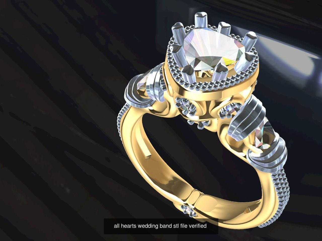 All about designer rings for men and women stl verified 3D Model Collection_67