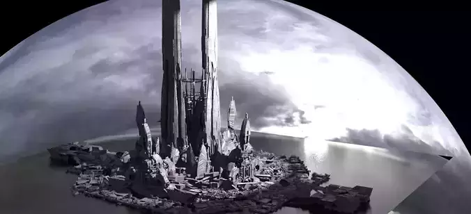 Sci Fi Galaxy Towers 