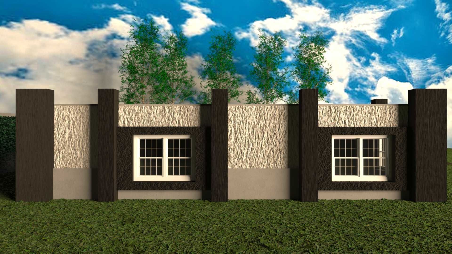 MODERN CHALET 3D print model_2